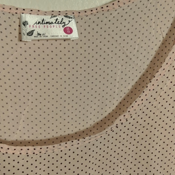 Free People voile and lace trapeze slip - Picture 3 of 4